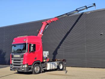 Scania Scania R500 4x2 HMF 19 tm CRANE - KRAN / RETARDER